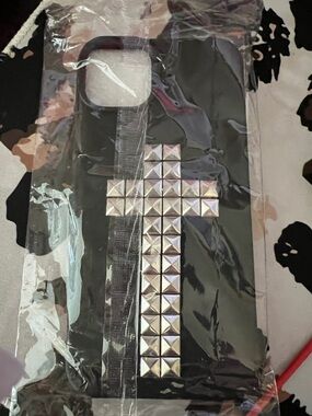 Apple Black Studded iPhone 15 Plus Protective Case -New in Packages